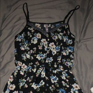 Flowery romper